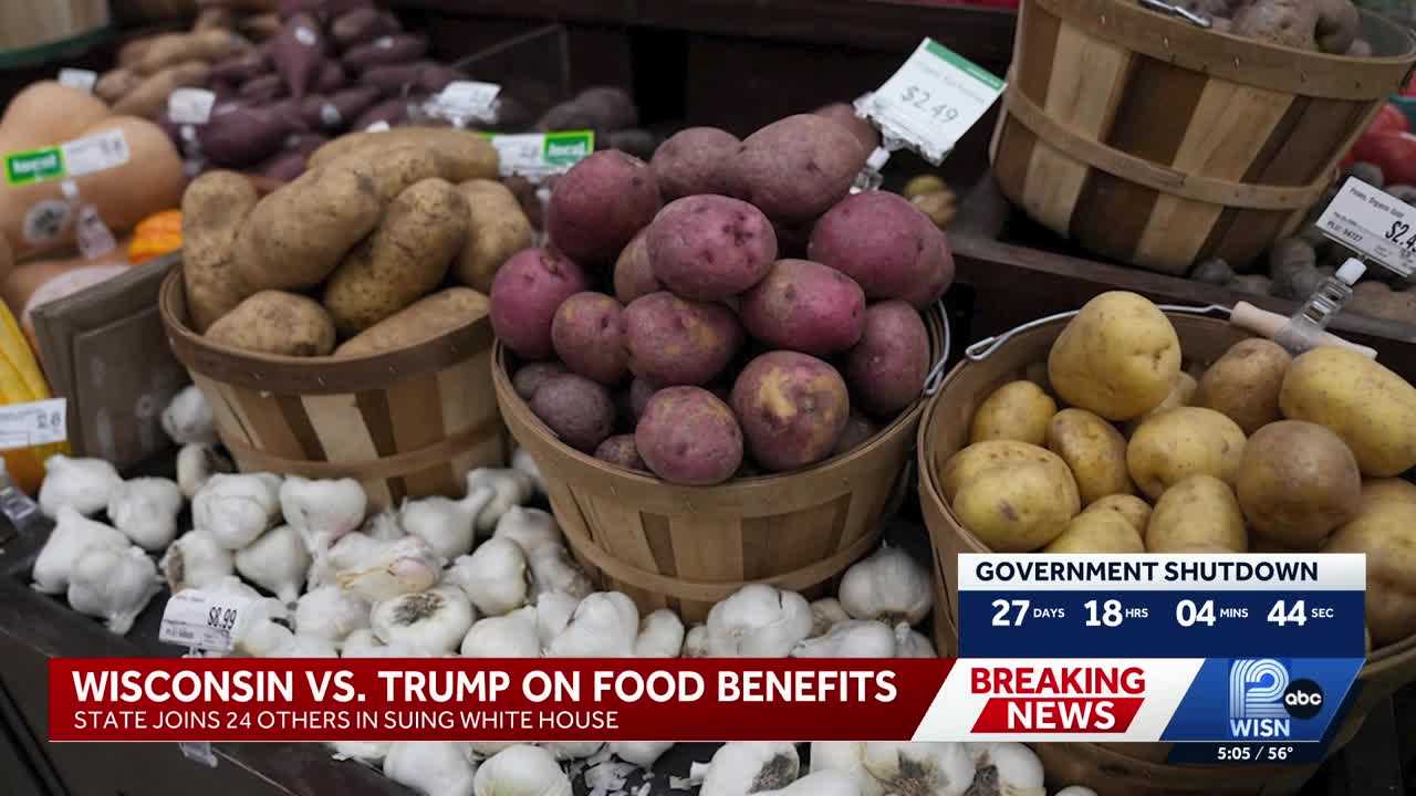 Wisconsin sues Trump administration over FoodShare funding