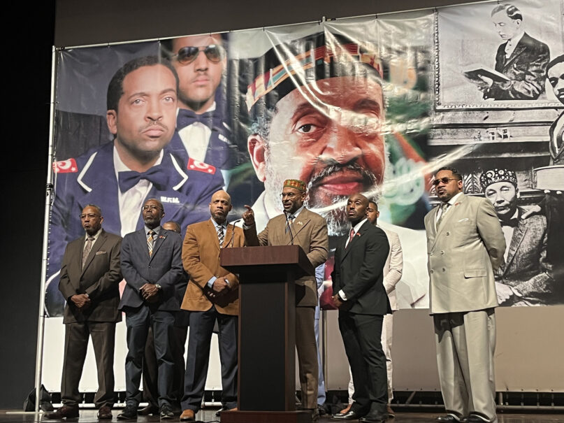 In Newark, a Nation of Islam heir speaks against war in Gaza, Trump