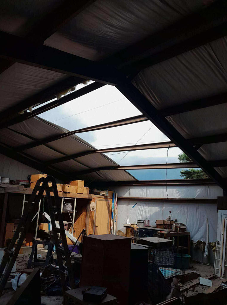Storm brings heavy damage north of Lindale