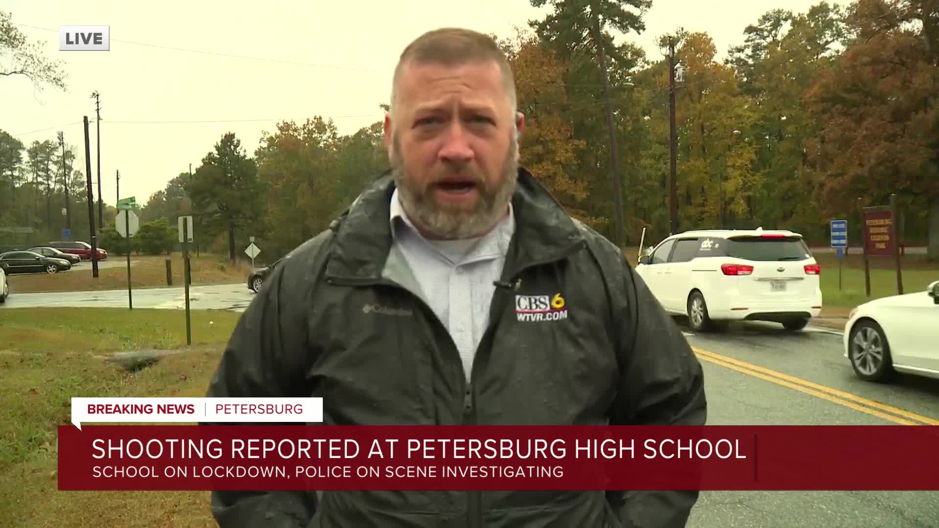 Petersburg High School under lockdown after shots fired near campus