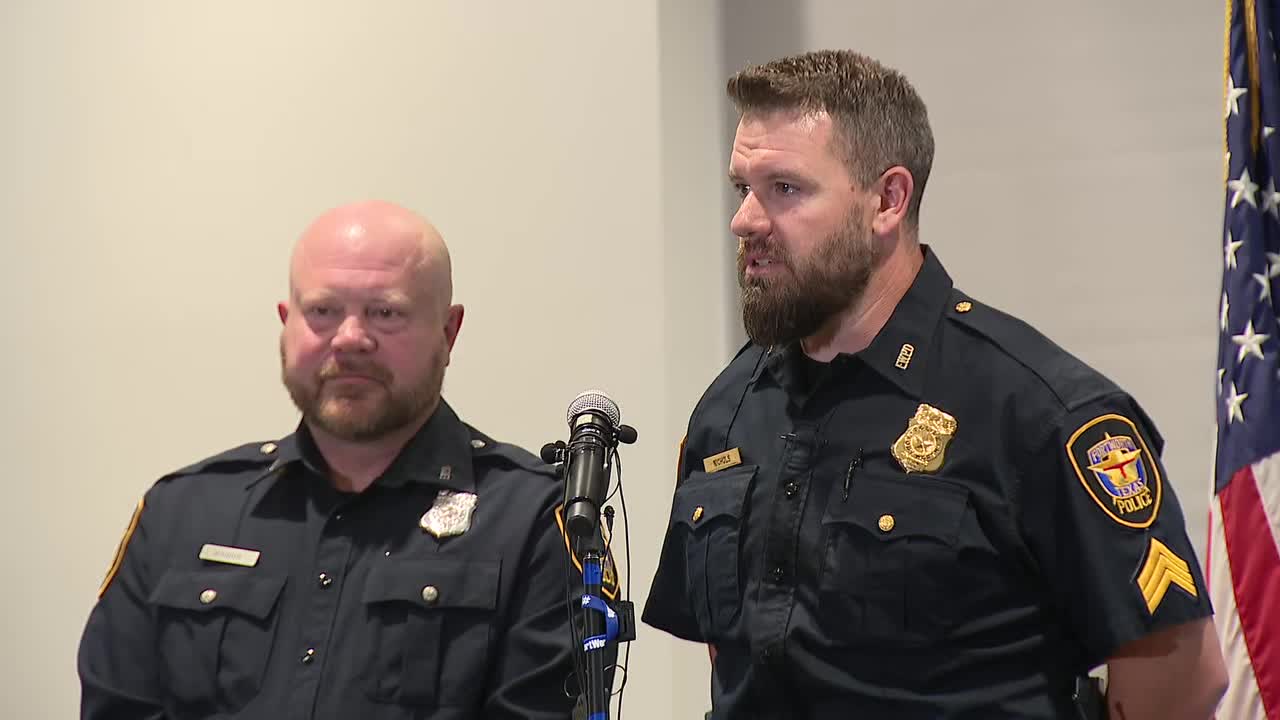 'Sweetest sound I could hear.' Heroic Fort Worth officers save baby ...