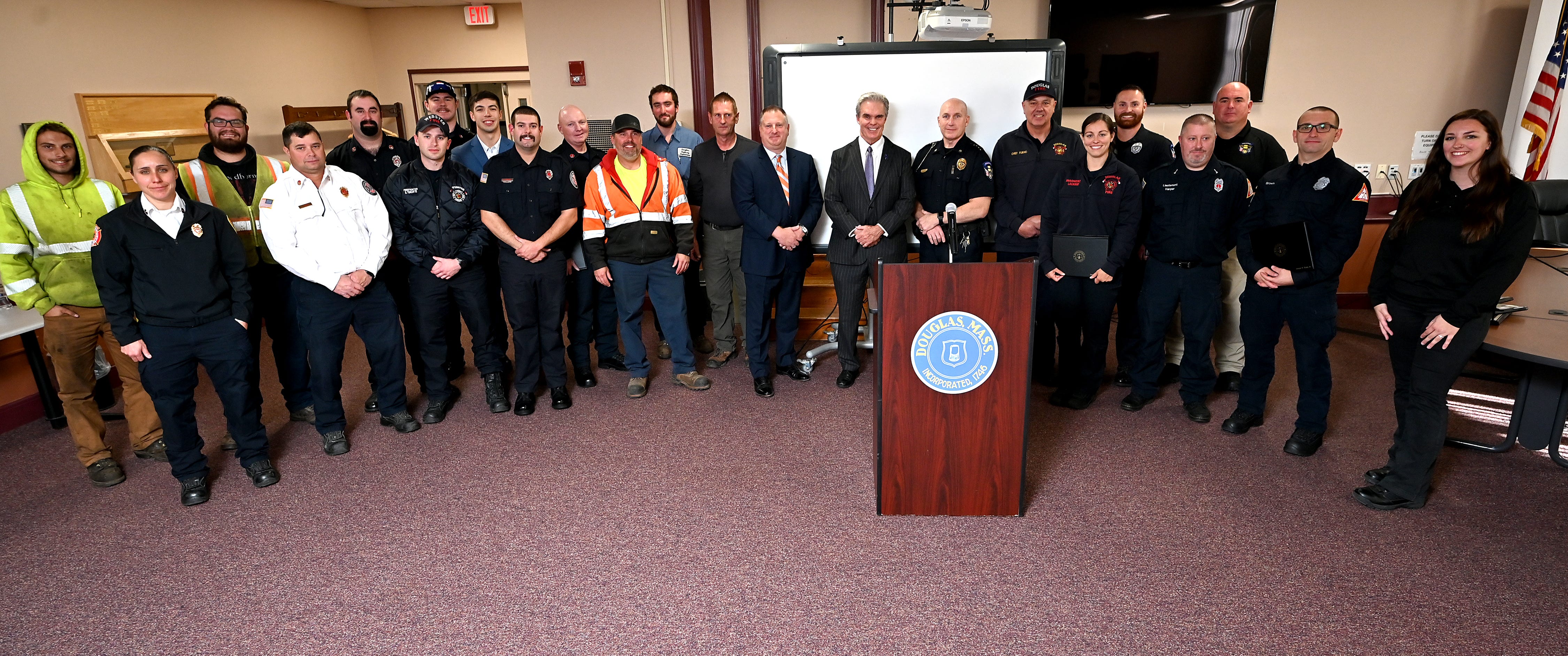 Douglas, Uxbridge, Webster first responders honored with TEAM Award for ...