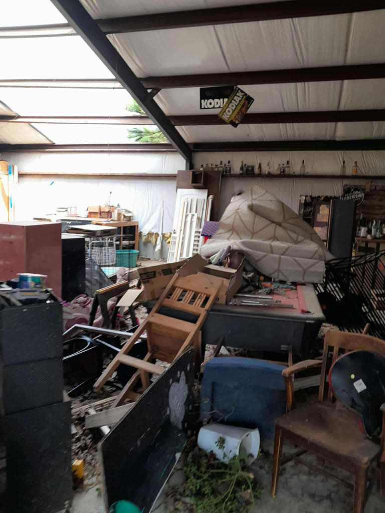 Storm brings heavy damage north of Lindale