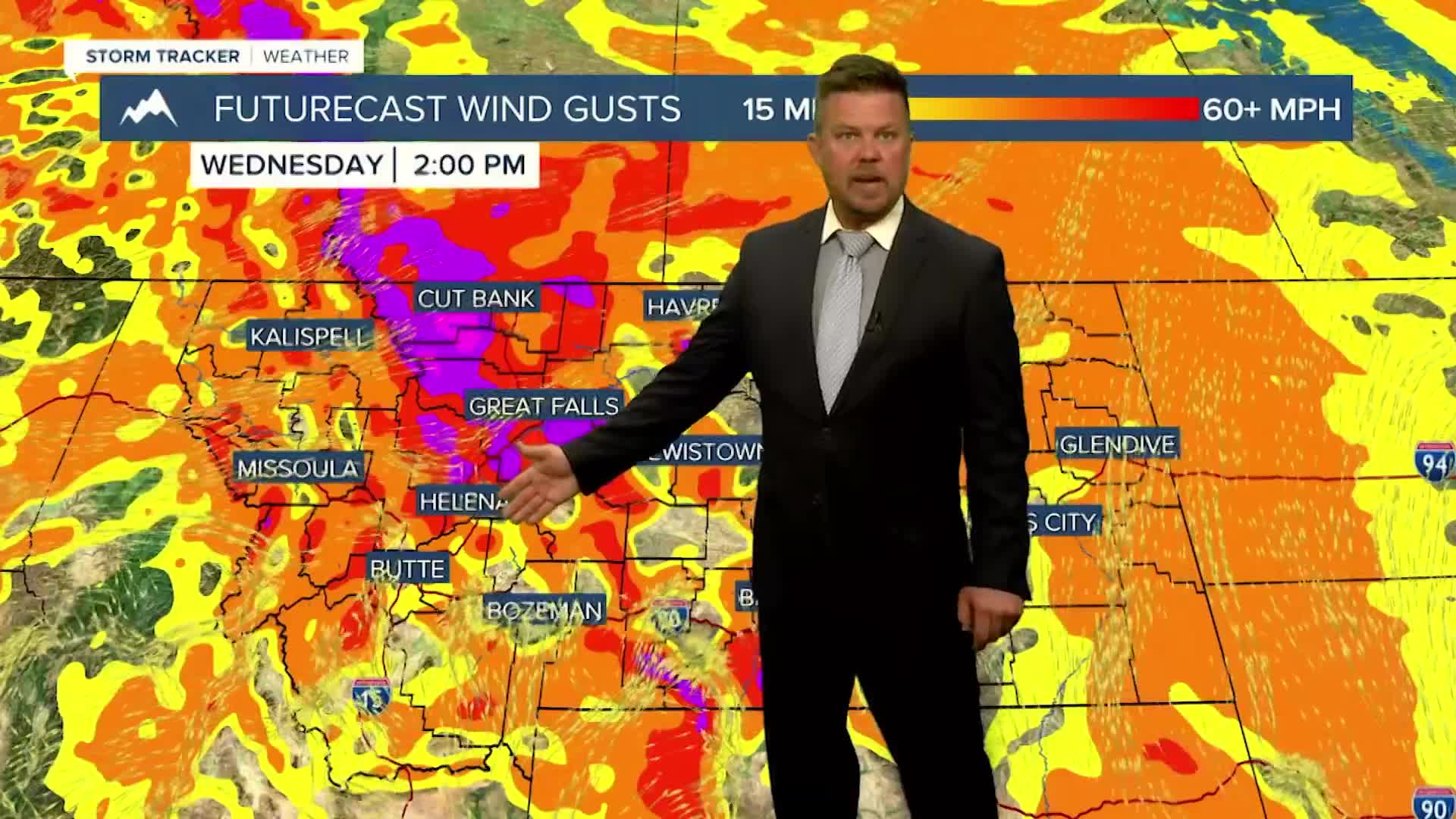 Wind Returns on Wednesday