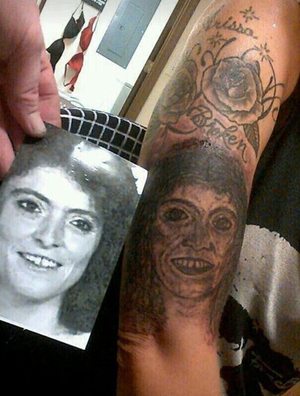 Photos Where Tattoos Failed in Both Design & Execution