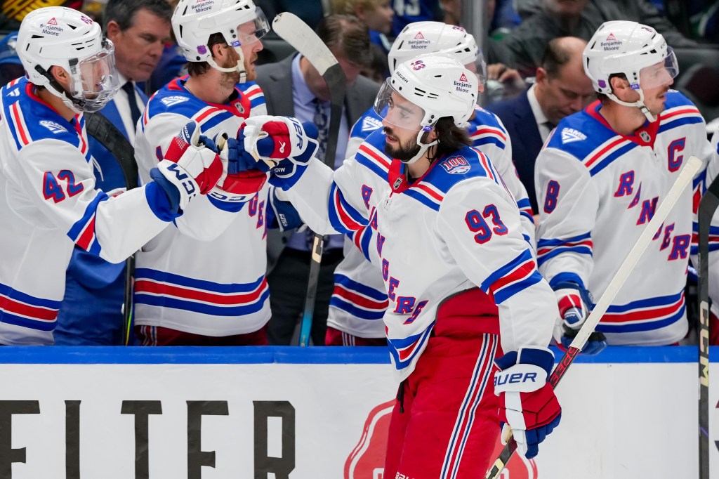 Rangers blank Canucks to snap three-game losing streak in J.T. Miller’s ...