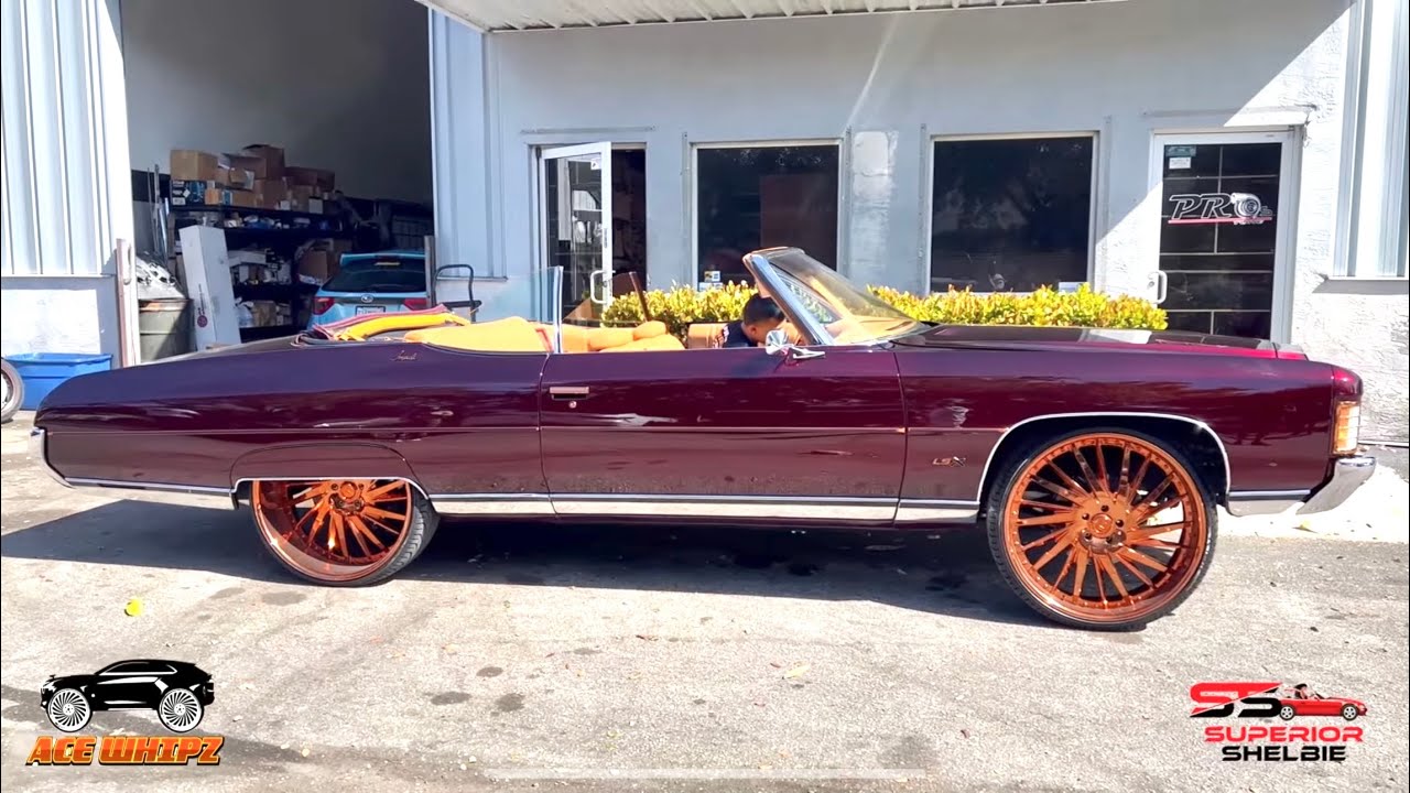 71 Chevy Impala vert just sold for $275,000.00! Highest price ever paid for  a donk! | Watch, image size:1280x720