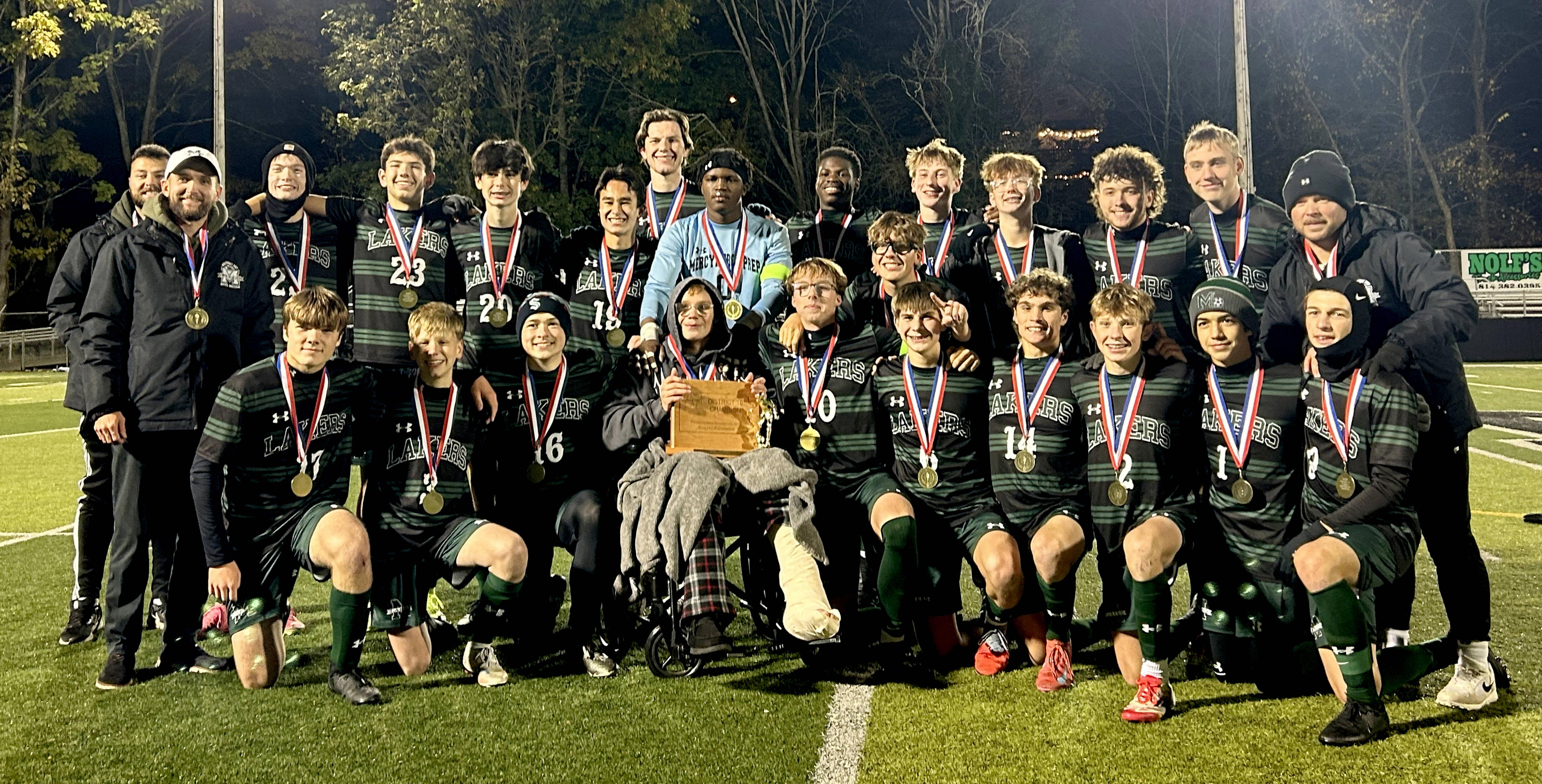 One goal was enough for District 10's Class 1A soccer champions