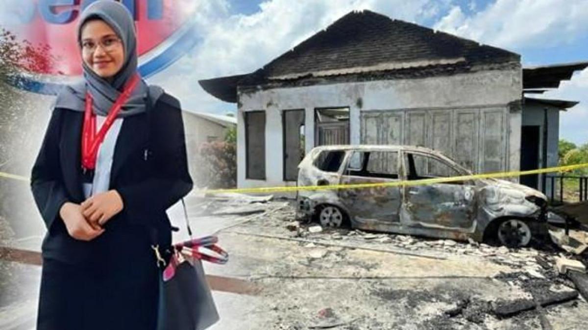 MAHASISWI TEWAS TERPANGGANG - Sosok Tanti Aulia Syafitri Lubis, calon dokter asal Deli Serdang, Sumatera Utara, yang tewas terpanggang dalam kebakaran rumahnya. (TribunNewsmaker.com | TRIBUN MEDAN/INDRA GUNAWAN)