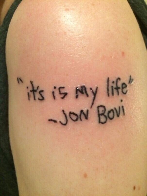 Photos Where Tattoos Failed in Both Design & Execution