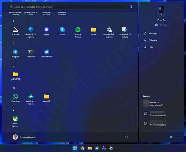 Il nuovo menu Start di Windows 11 è qui: lo abbiamo provato