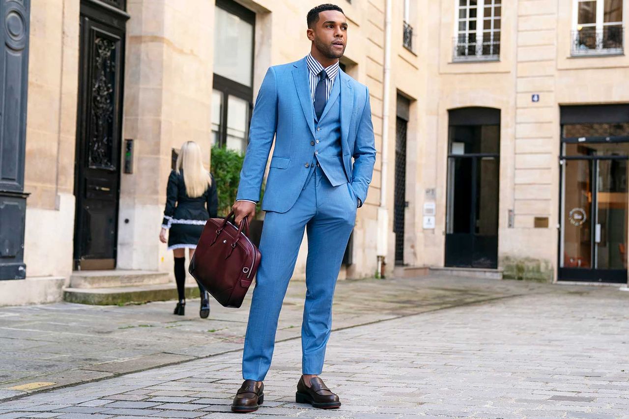Lucien Laviscount Reveals the 1 Item He Would '100 Percent' Steal from  Alfie's “Emily in Paris” Wardrobe (Exclusive)