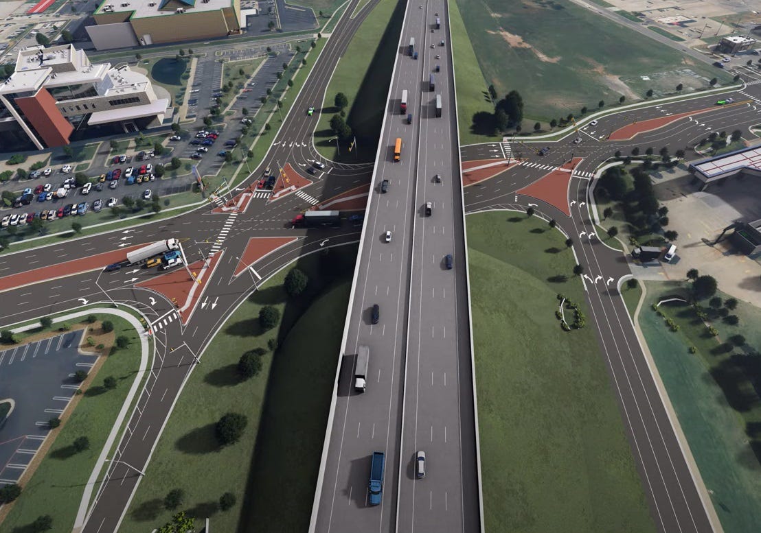 Oklahoma City drivers weigh in on controversial roundabout, diverging ...