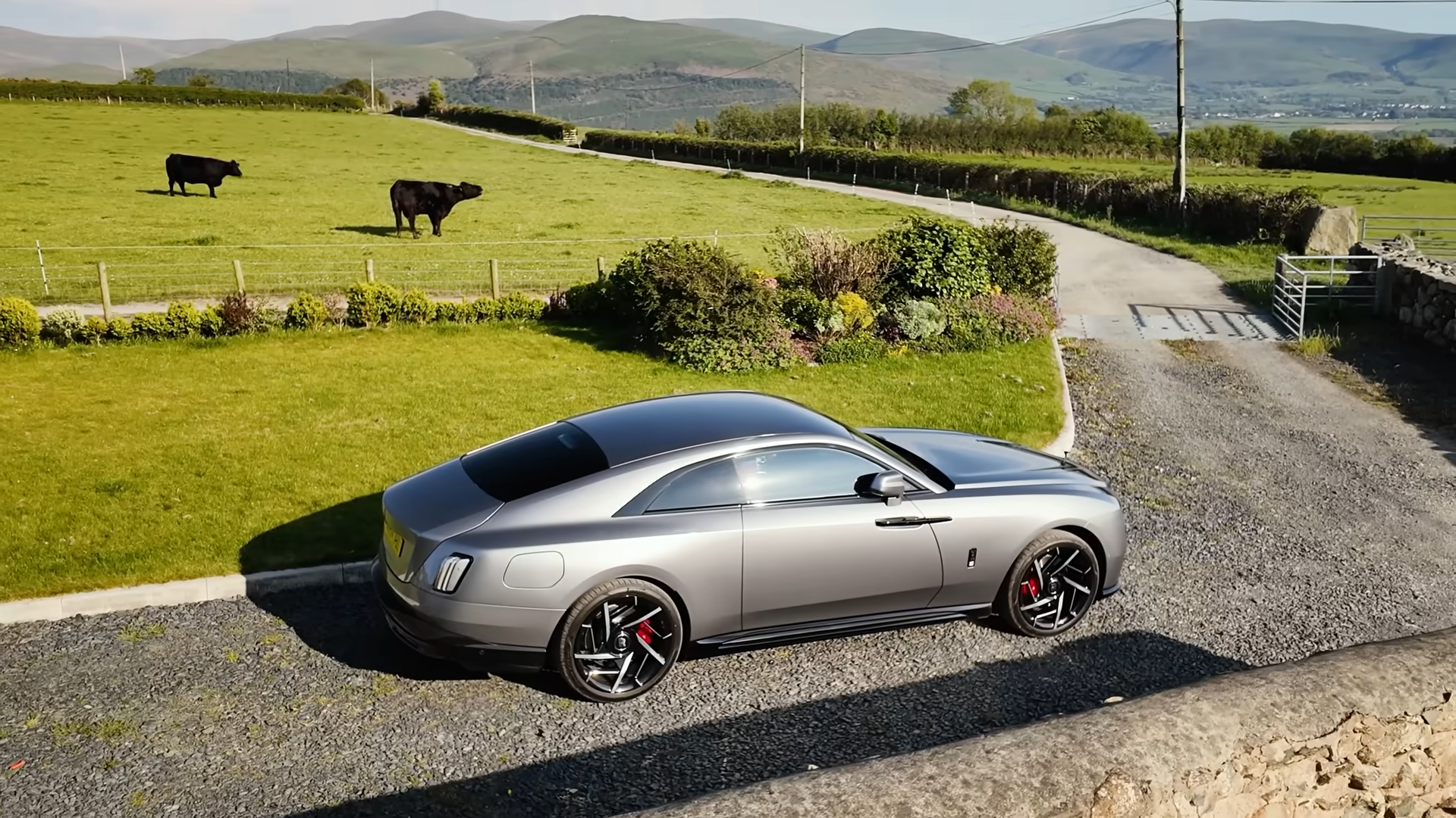 The Most Expensive Electric Car Ever Tested on Welsh Roads