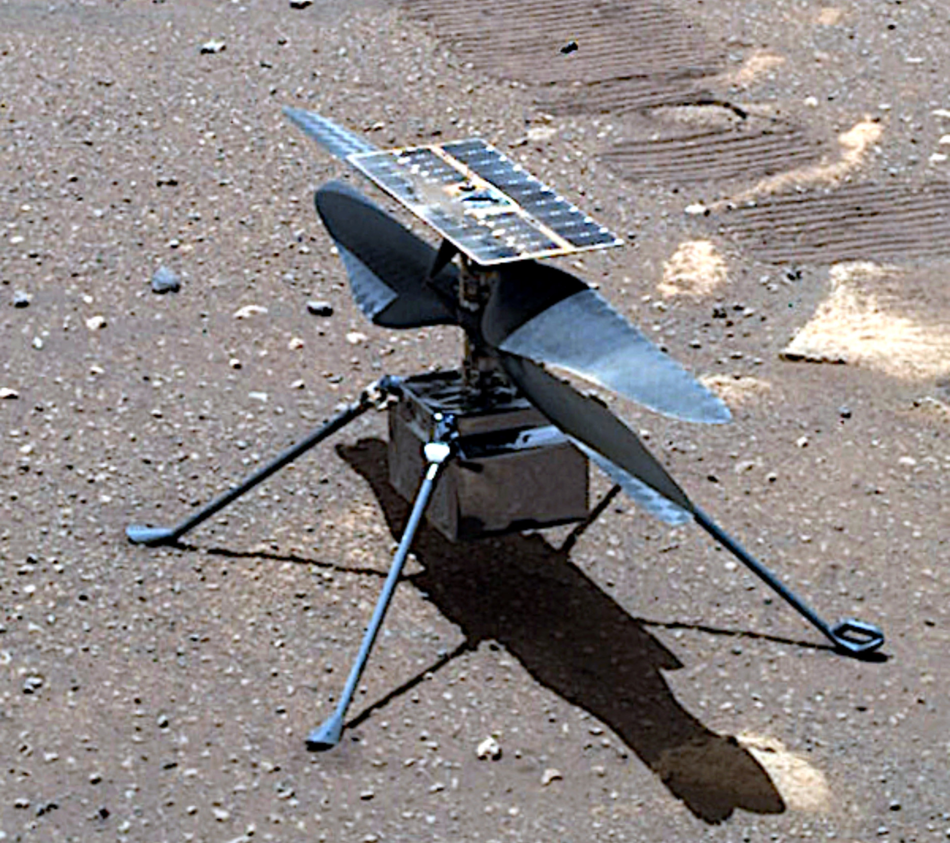 2021: Eerste helikopter op Mars