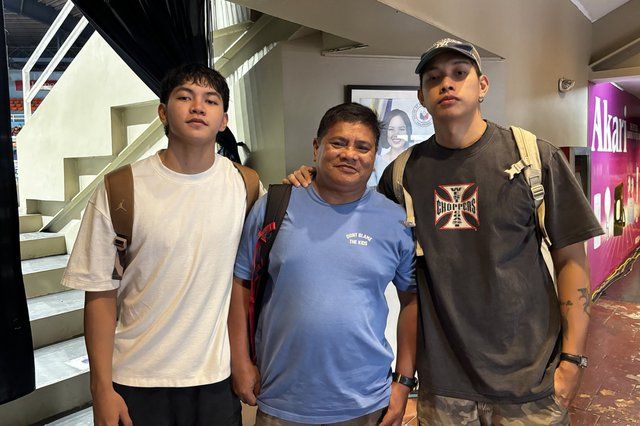 June Cuajao Pinapanood ang Unang Laban ng mga Anak na Deo at Ian sa NCAA - libangan news from ABS-CBN