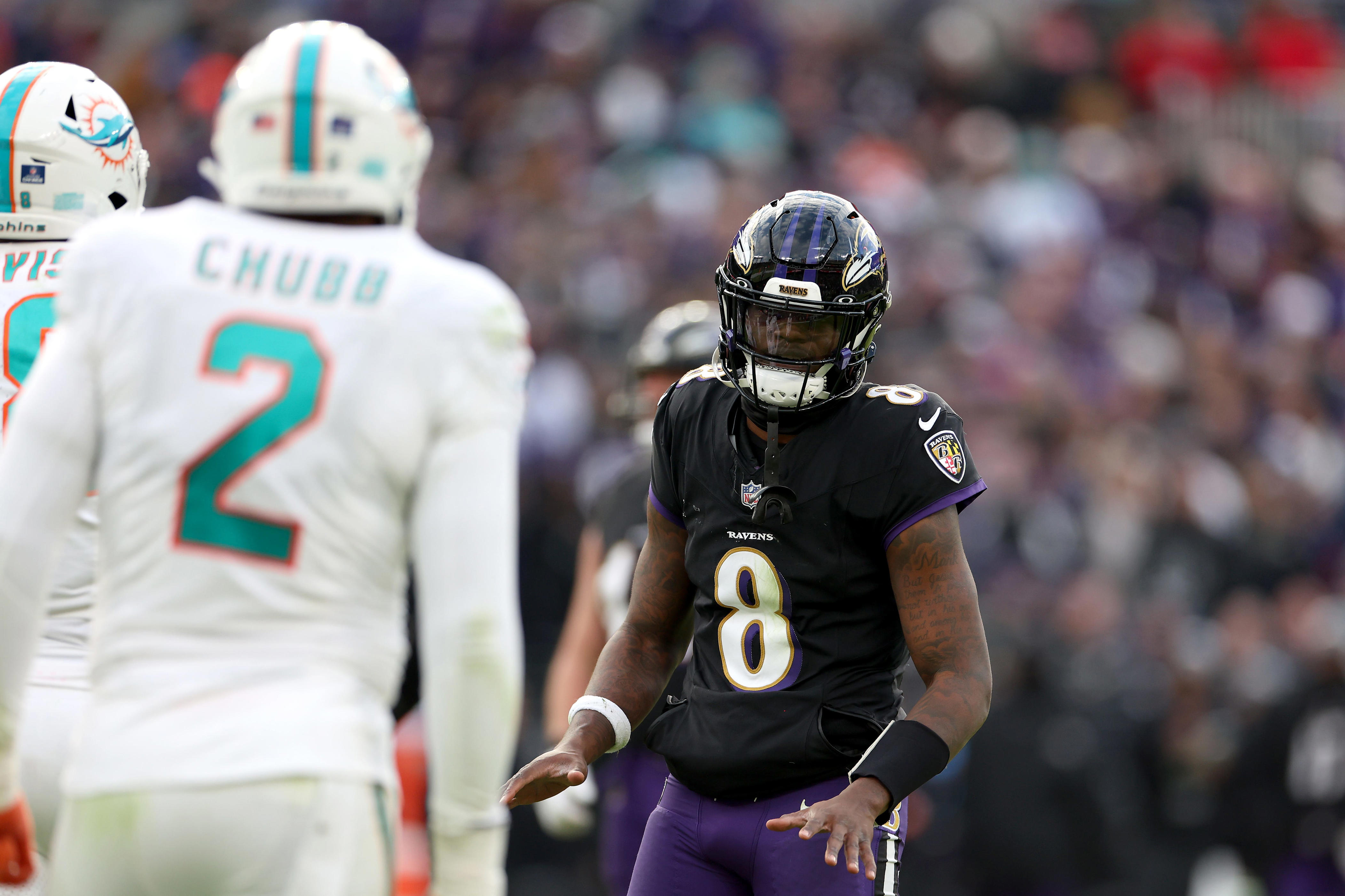 Ravens’ path to a Week 9 win gets tougher after Dolphins make roster ...