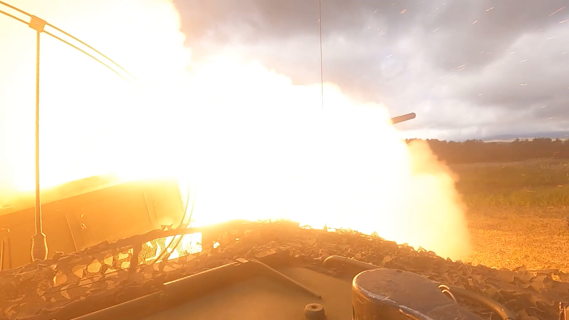Marines Live Firing of Heavy Rockets