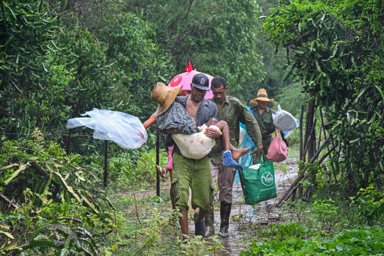 Hurricane Melissa Makes Landfall in Cuba