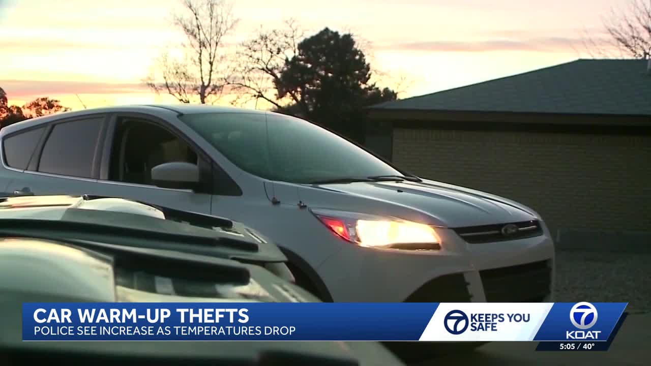 Police warn about car warm up thefts during cold weather