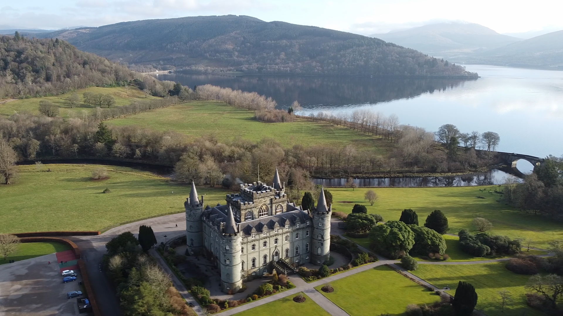 Exploring castles in Scotland from above, part 1