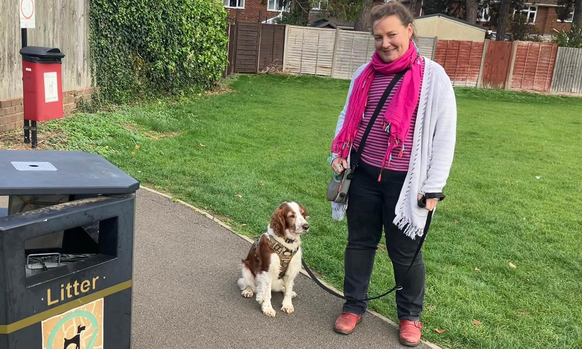 Dog owner is fined £100 for not having a poo bag with her - even though ...