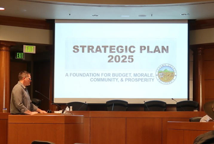 County strategic plan discussion at supervisors meeting