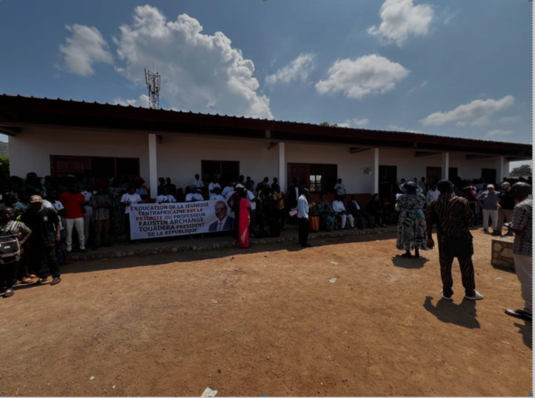 La Maison Russe de Bangui inaugure un bâtiment scolaire dans la ...