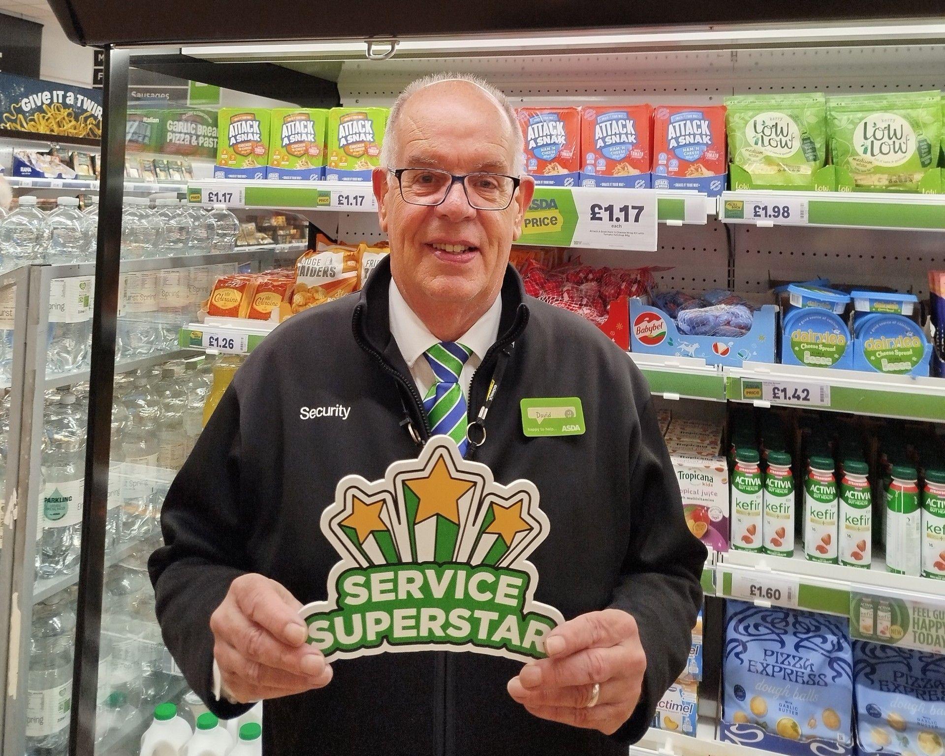 Aisle be there for you! Asda Bangor colleague David cares for unwell ...