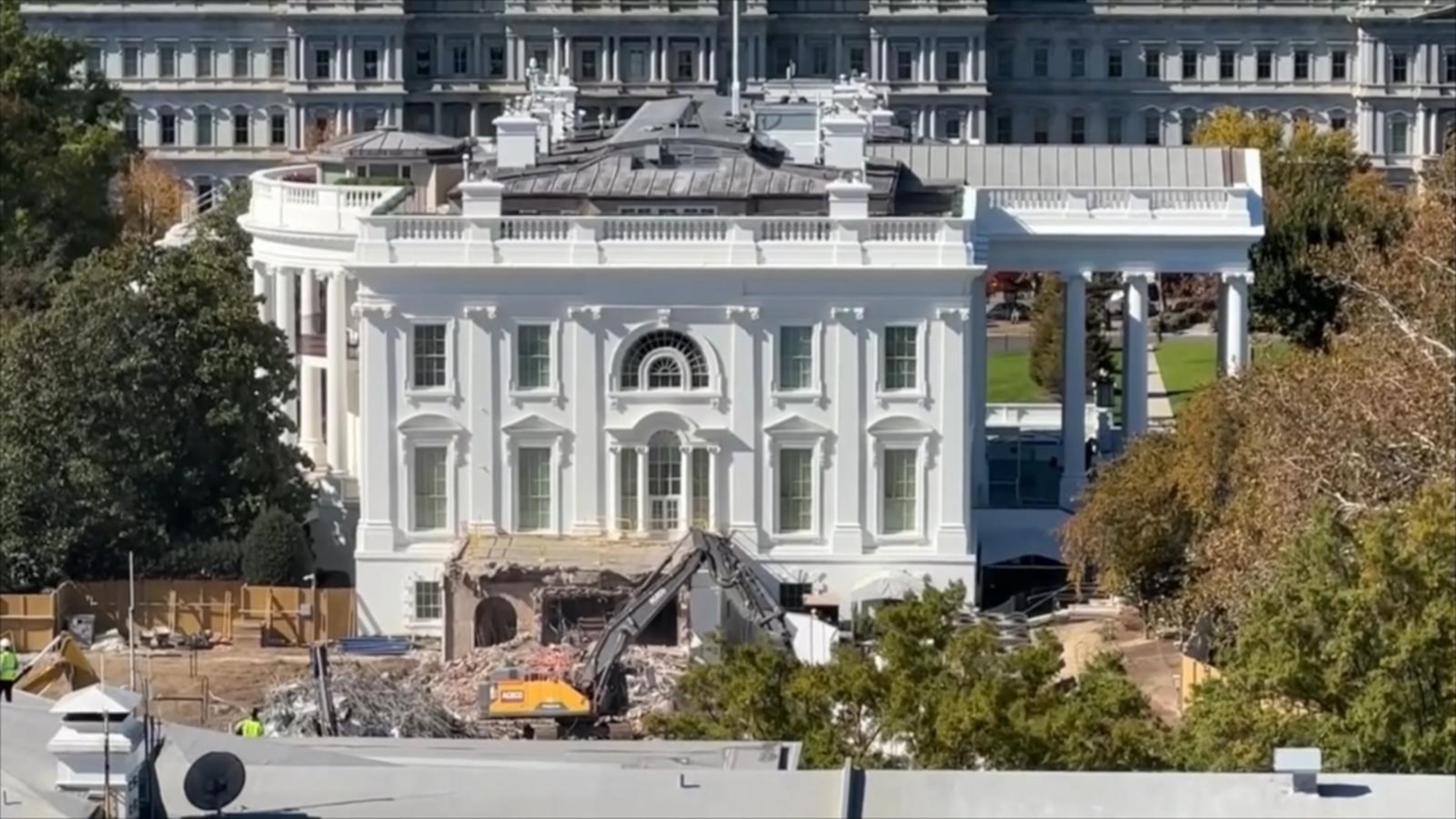 Senate to hold hearing in wake of White House's East Wing demolition