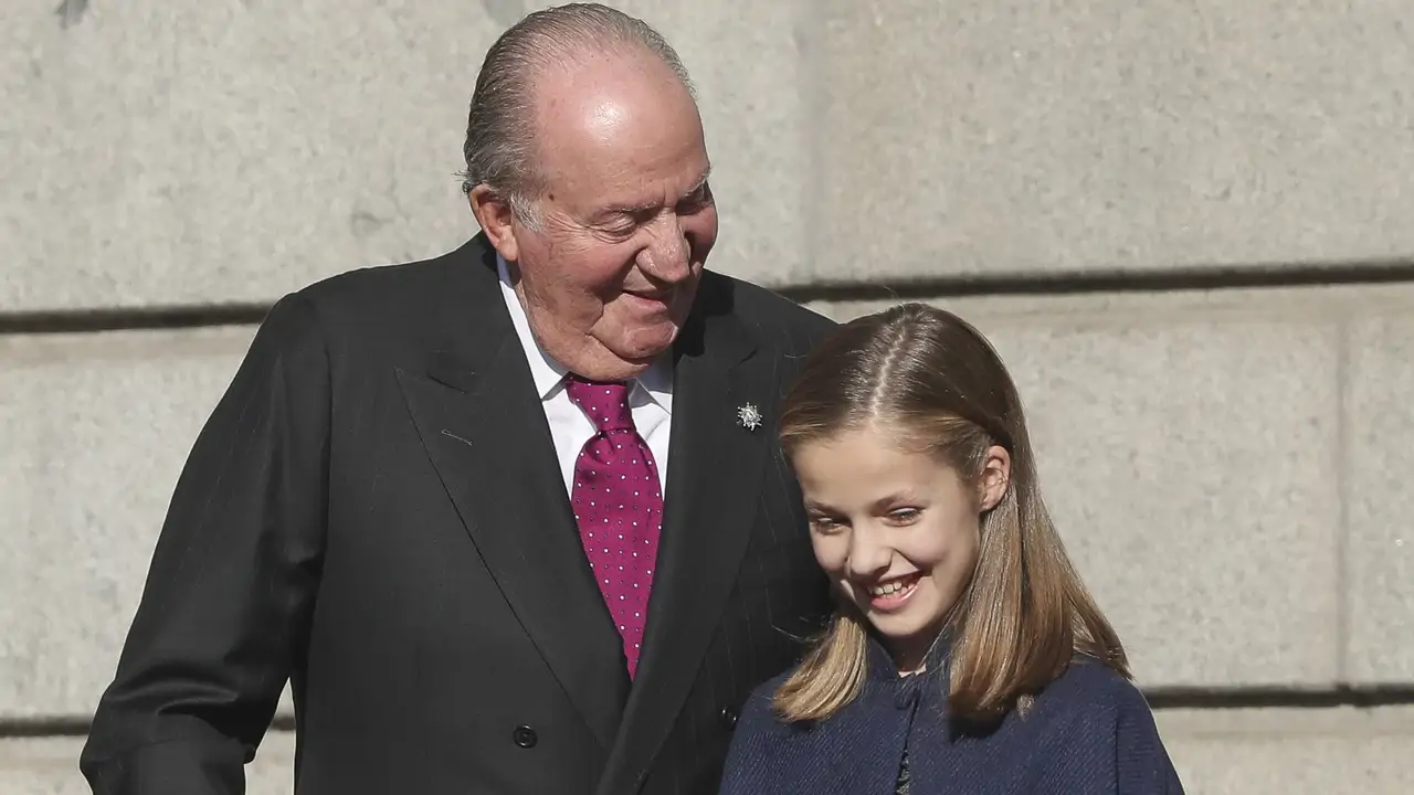 La princesa Leonor, salpicada por la controvertida entrevista de su abuelo,  el rey Juan Carlos