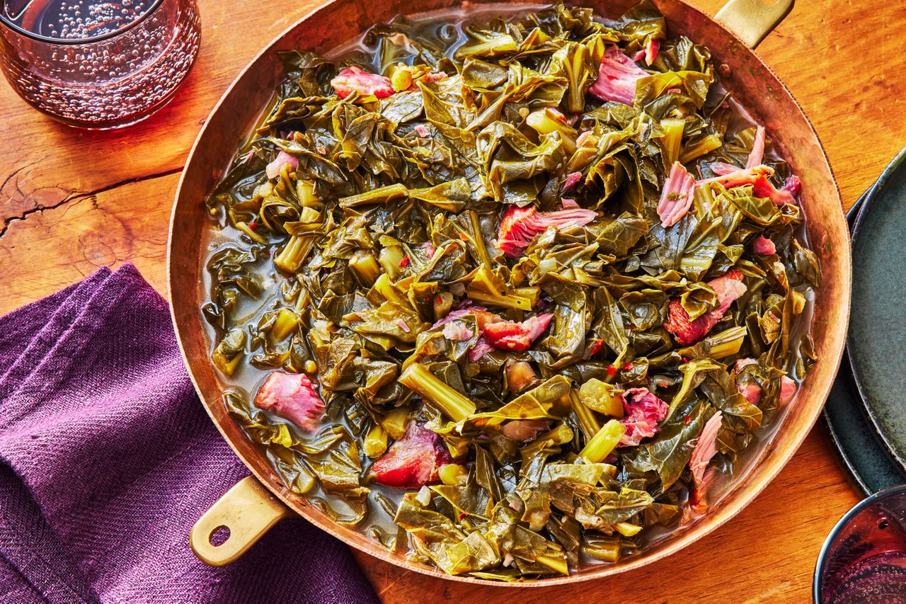 Slow-Cooker Collard Greens with Ham Hocks - Southern Living