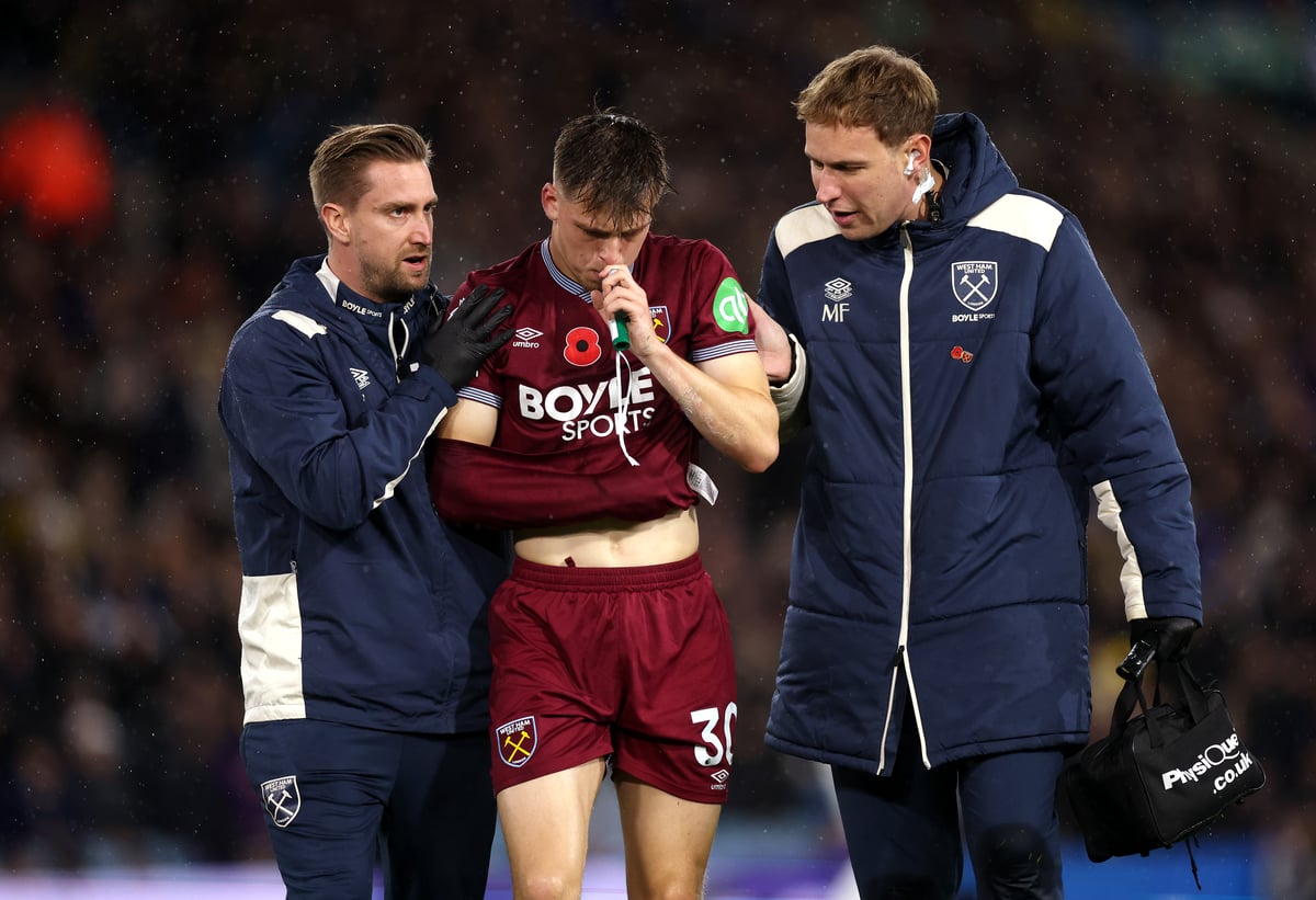 West Ham confirm Scarles injury return timeline after surgery