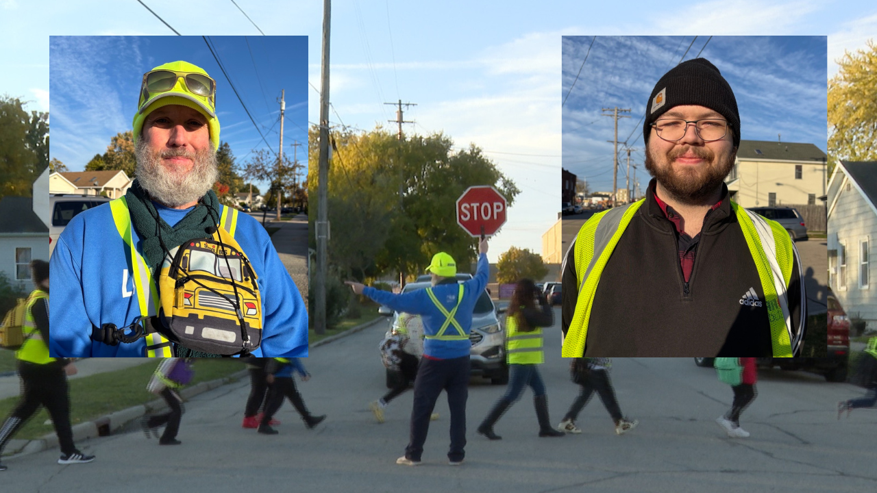 Father-son duo helps get Racine kids to school through the Walking ...