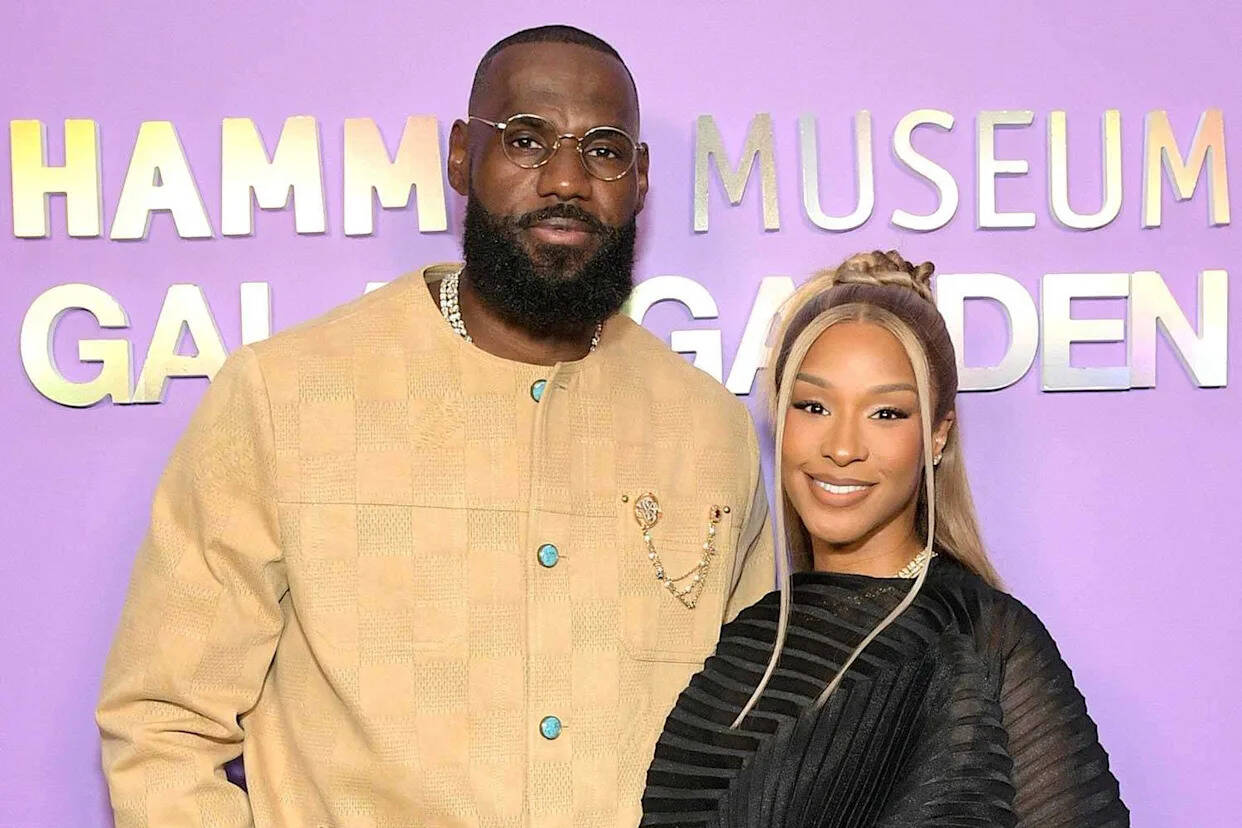 LeBron James and Savannah James steal spotlight during Los Angeles ...