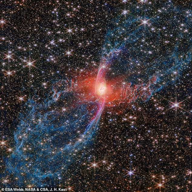 Halloween Spook Alert: NASA's James Webb Captures Red Spider Nebula