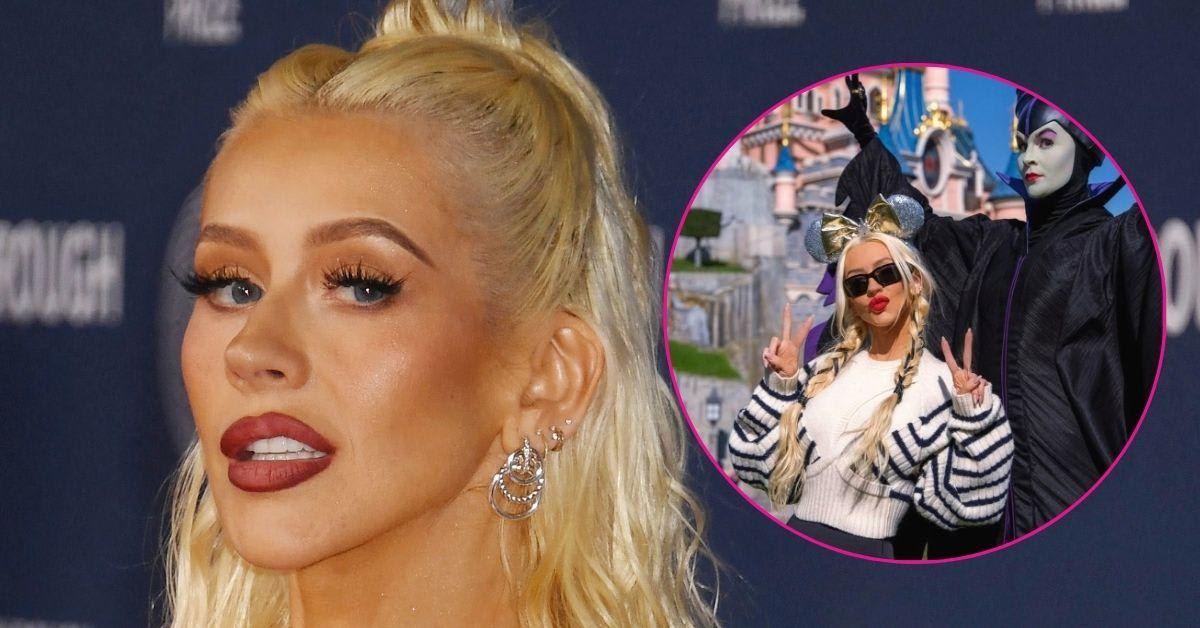 Christina Aguilera Shines at Disneyland Paris in Sleek Look Post-Weight Loss