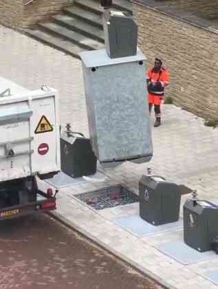 How the Netherlands hides its trash underground to keep cities spotless