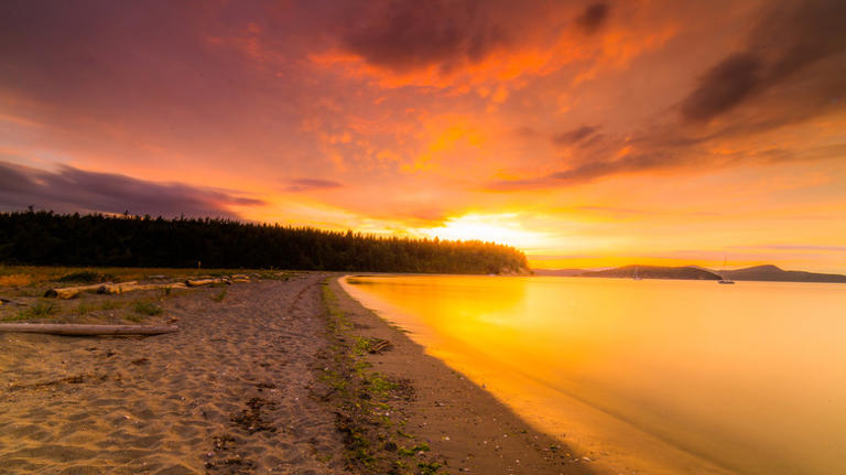 The Friday Night Pivot: Setting Sail for Lopez Island at Sunset