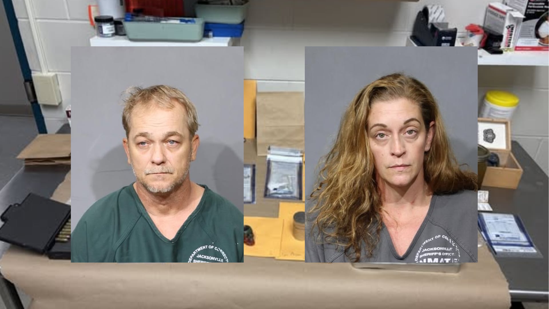 Two arrested on drug charges following search warrant in Jacksonville Beach