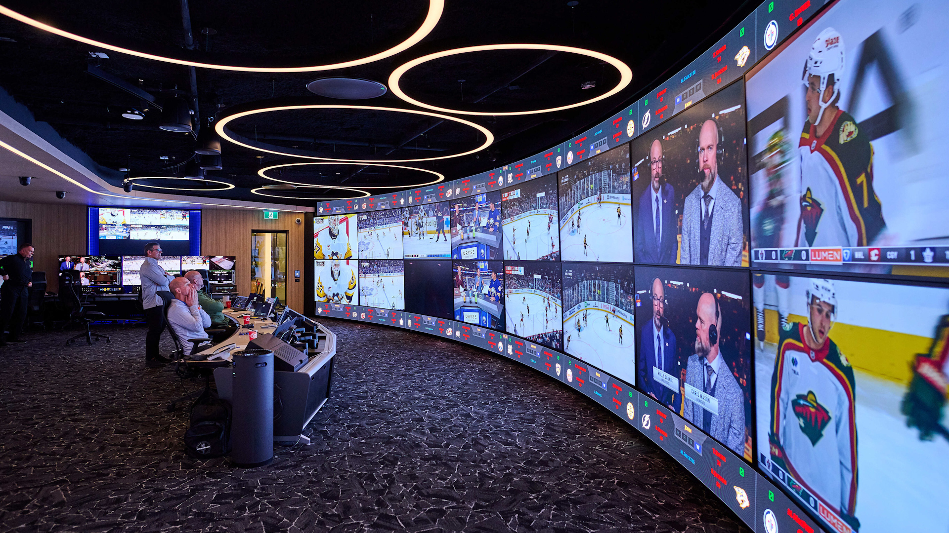A look inside the NHL's reimagined situation room