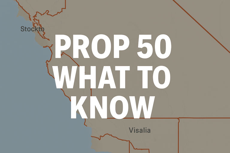 Special Election guide to how California's Prop 50 could reshape Congress