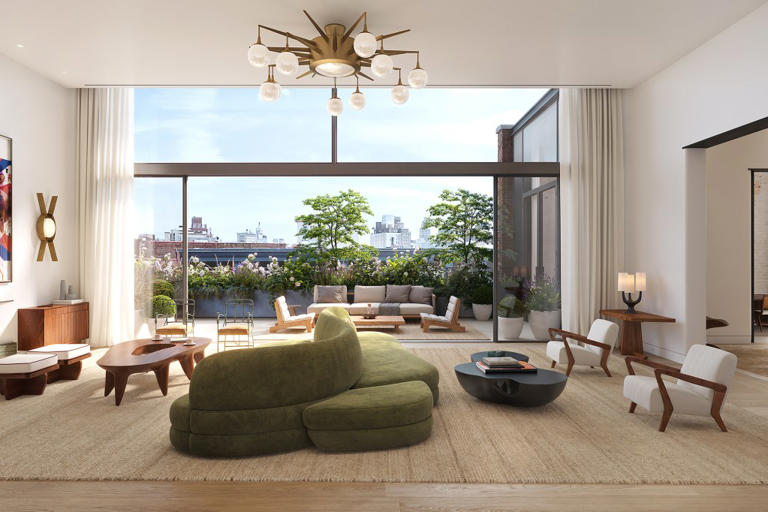 Visual Reference: An 85M Nyc Penthouse Atop A Former Parking Garage Could