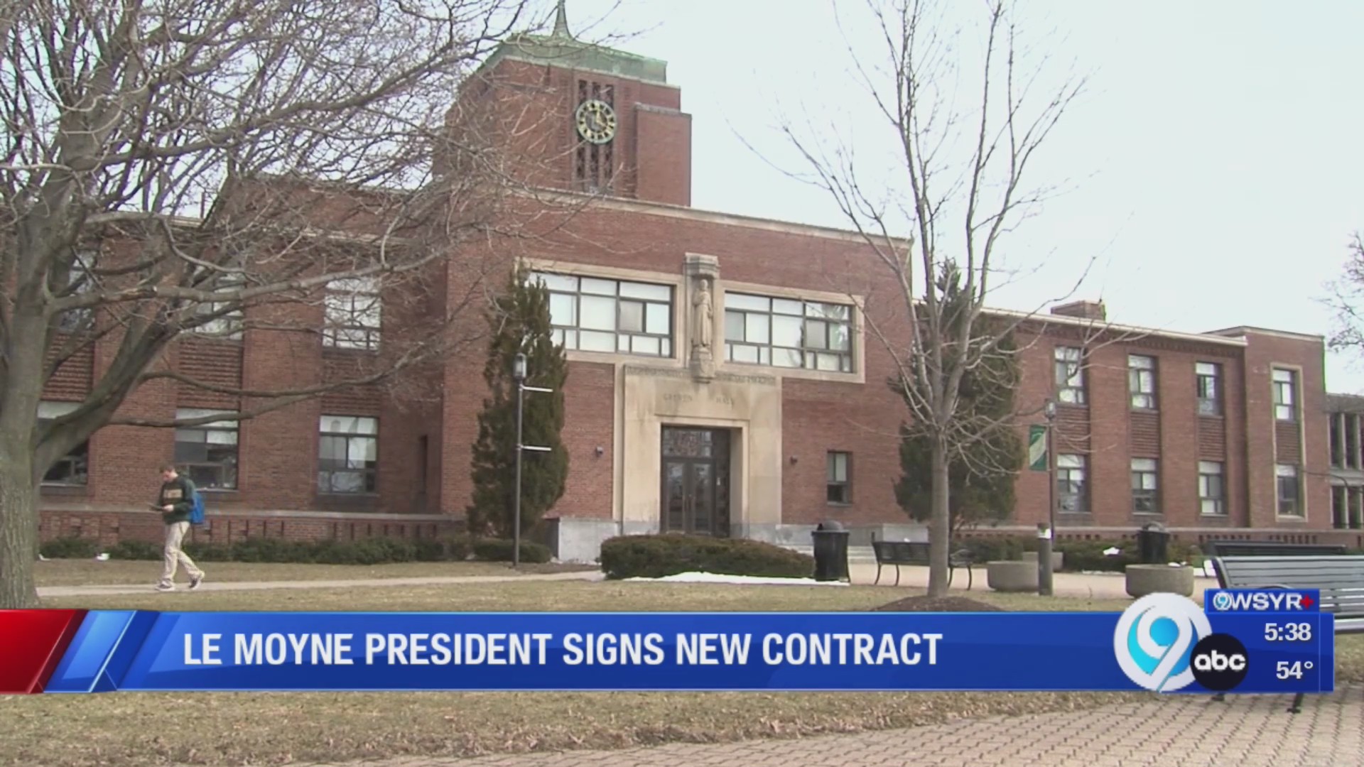 Interview: Le Moyne College president signs new contract