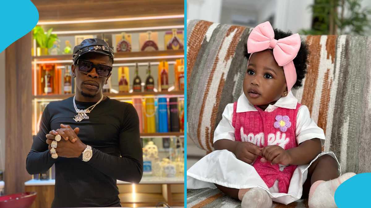 Shatta Wale shares heartfelt message to celebrate daughter's first ...