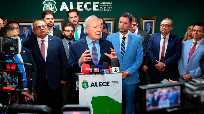 O ministro da Justiça, Ricardo Lewandowski, em coletiva de imprensa na última terça-feira, 28 Foto: Érika Fonseca/Alece