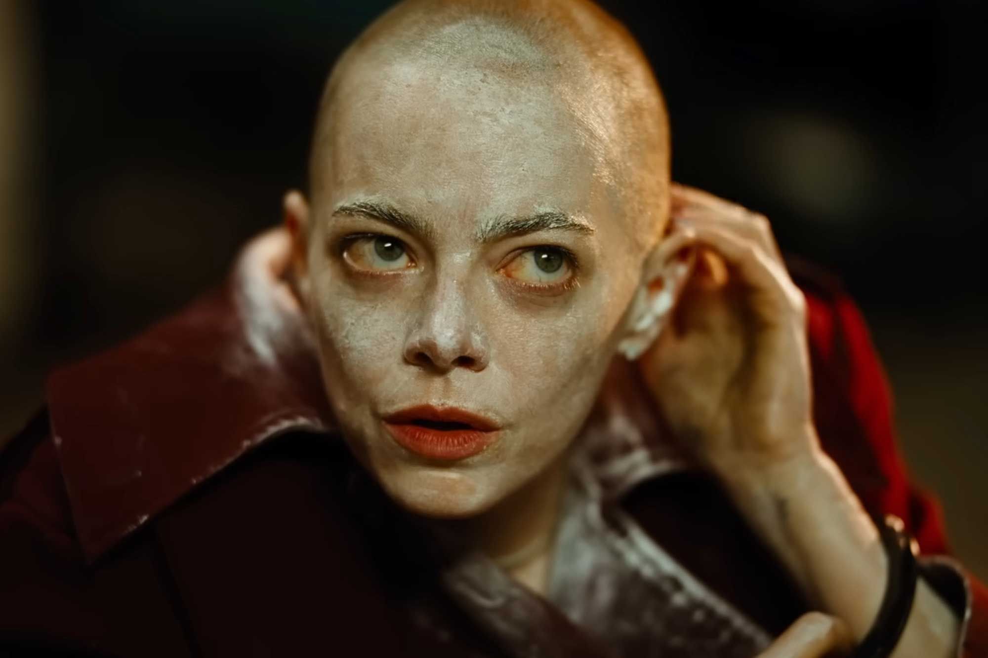 Emma Stone on shaving her head in one take for “Bugonia” and the weird