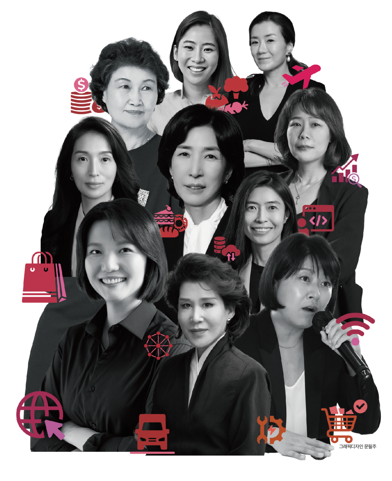 한국에서 가장 영향력 있는 여성 50