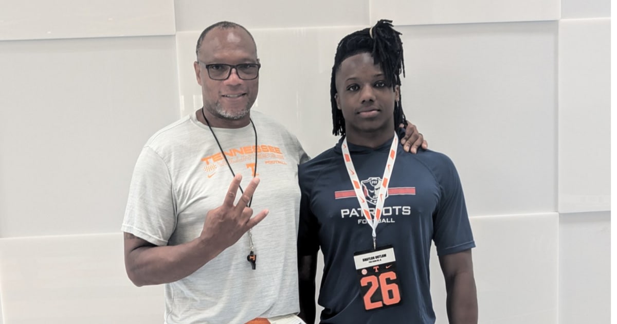 2026 LB Braylon Outlaw decommits from Tennessee with ACC school trending