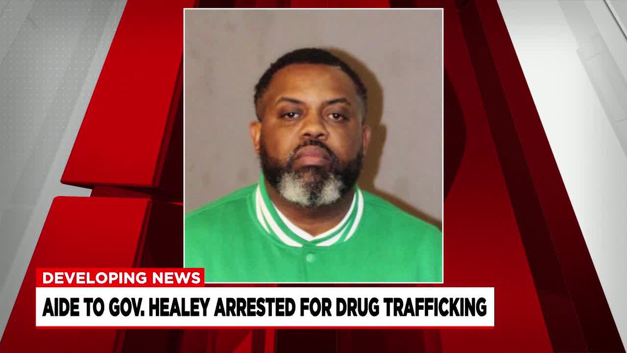 Arraignment for former Healey staffer arrested on drug, gun charges